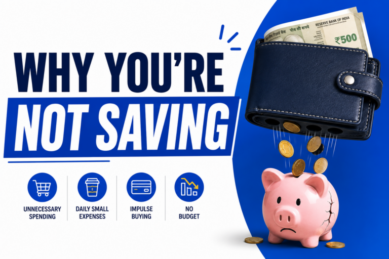 Personal finance featured image showing common money-saving mistakes and budgeting habits.