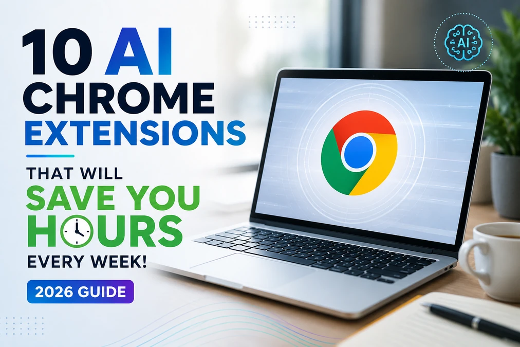 10 AI Chrome extensions to boost productivity and save hours every week in 2026